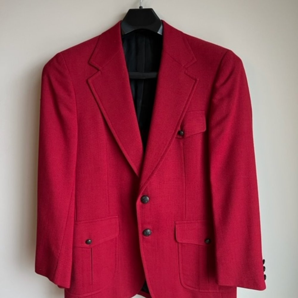 Vintage Red Blazer from Vanstory - Size 40